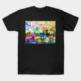 New York Rainbow Skyline T-Shirt